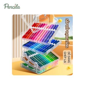 Màu Acrylic Marker có hộp xếp dễ dàng